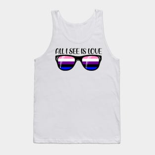 Genderfluid Sunglasses - Love Tank Top